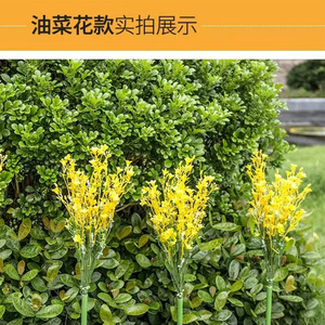 <b>Led</b> Oilseed Rape Ground Insert <b>Light</b> Outdoor Landscape Decoration Lighting Plastic Lamp Body 50000 Hours Lifespan - Product Image 3