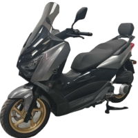 Motos a Gasolina Verificadas 150CC, Motor Rojo sin Escobillas, Motocicleta a Gasolina Refrigerada por Aire, Velocidad Máxima 100km/h, Freno de Disco, Scooter a Gasolina