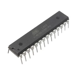 ATMEGA328P-PU Original Atmel Microchip MCU 8bit 20MHz 32KB Flash DIP28 Integrated Circuit IC Chip Microcontroller