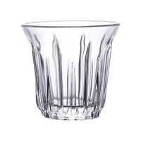 Tasse à café en verre AT PACK, résistante aux hautes températures, anti-brûlure, transparente, style nordique minimaliste, couleur unie