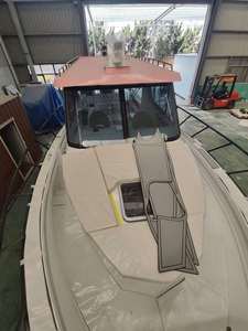 Bateau de pêche rapide en aluminium de 36 pieds, couleur rose, avec cabine de plaisance, bateau de pêche à cabine centrale à vendre - Product Image 4