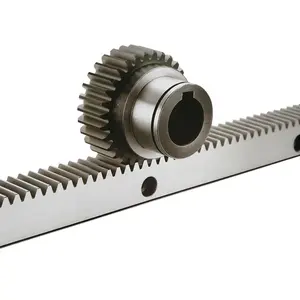 HKAA cnc usinagem serviços Custom helicoidal engrenagem cremalheira Todos os tamanhos cremalheira de engrenagens não padronizadas Steel Gear Rack pinhão para o movimento linear