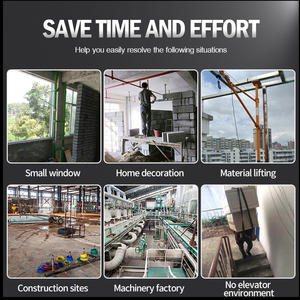 Строительное подъемное оборудование, надежный и прочный подъемный мобильный маленький мини-кран - Product Image 6