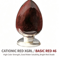 Rouge Cationique X-GRL de Haute Qualité, Rouge Basique 46, Fabriqué en Chine