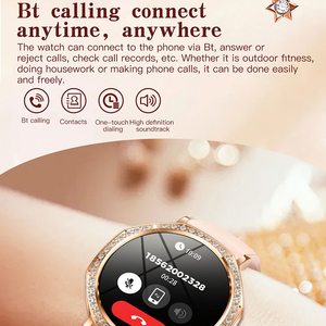 Montre connectée <span class=keywords><strong>pour</strong></span> femme KC98, étanche IP68, montre numérique de luxe, suivi de <span class=keywords><strong>la</strong></span> santé AI ChatGPT, tracker de fitness, smartwatch AMOLED - Product Image 4