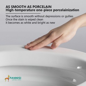 Modern Porcelain Commode Sanitary Ware <strong>Bidet</strong> WC Toilet <strong>Wholesale</strong> Ceramic Siphon Two Piece Toilet Bowl for Bathroom - Product Image 5