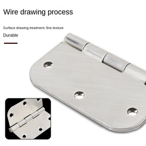 <span class=keywords><strong>Ancienne</strong></span> charnière de <span class=keywords><strong>meuble</strong></span> arrondie à fermeture douce en acier inoxydable de 3,5 pouces pour porte de toilette et application dans le salon - Product Image 2