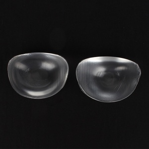 Coussinets de soutien-gorge en silicone transparents, imperméables, épais, invisibles, rehausseurs de poitrine pour maillots de bain, robes et caracos pour femmes - Product Image 4