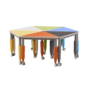 Hot Bán Lớp Học Bảng Và Ghế Đặt Cao Đẳng Đại Học Đồ Nội Thất Sản Xuất Hình Thang Hình Bảng - Product Image 3