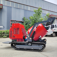 Chine EPA CE Mini Dumper Autochargeur Bétonnière Camion 300L Cuve Malaxeuse Mobile de Ciment à Vendre