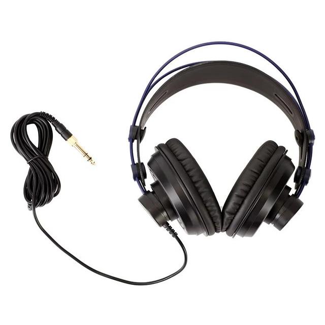 Audfine DH9400 Professional 50mm Neodymium Studio Headphones with 12Hz-38KHz Frequency Range for Live Sound & Recording Studio