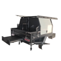 Auvent de camionnette en aluminium robuste sur mesure, imperméable, pour camionnette double cabine
