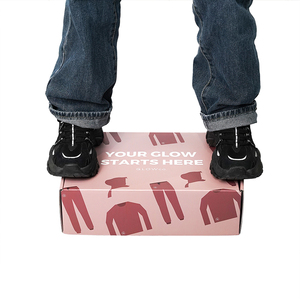 Custom Printed Corrugated <strong>Cardboard</strong> Box Flat Shipping <strong>Boxes</strong> Premium Mailer Corrugated Hard Paper Gift Box Packaging for Clothing - Product Image 2