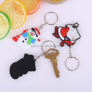 Llavero de Silicona con Diseño de Santa Claus, Bonito y Promocional al por Mayor, Pequeño Regalo de Navidad para Colgar en el Bolso - Product Image 5