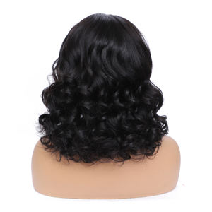 Cheveux humains vierges vietnamiens, vague profonde, trame unique, densité 150%, perruque en dentelle 4*4, fournisseur en gros - Product Image 5