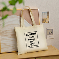 Sac fourre-tout en toile personnalisé avec photo, tendance été, pour voyage, sac de shopping réutilisable pour femmes