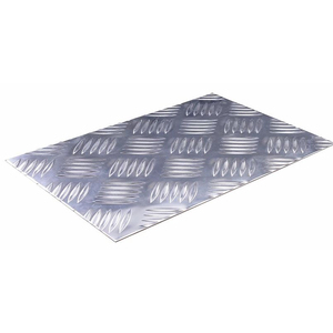 Lastra in Alluminio Marino Antiscivolo 1250x2500mm 4mm 5052 Lunghezza 6m per Passerella - Product Image 1