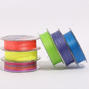 Lunepe Ligne de pêche tressée 150M 0.8mm 8 brins haute résistance multicolore pour la pêche en mer et sur la plage - Product Image 5