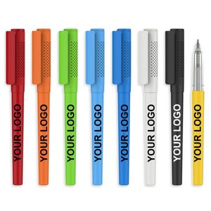 Bolígrafo de punta redonda de 1.0mm y 0.5mm de fábrica, bolígrafo de oficina creativo con logotipo personalizado, bolígrafo de negocios con código QR impreso y logotipo personalizado - Product Image 1