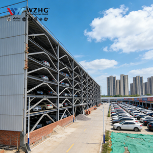 Struttura di Parcheggio Multipiano in Acciaio Resistente alla Corrosione per Edifici Commerciali, Assemblabile con Bulloni - Product Image 1