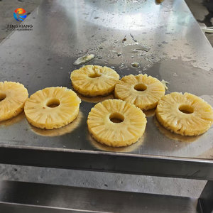 Commercial Manual <b>Ring</b> Cutting Machine Adjustable Thickness Circle Slicer for Pineapple - Product Image 5