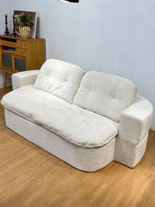 Juego de Sofá <span class=keywords><strong>Cama</strong></span> Modular Plegable de Tela Transicional Comprimida al Vacío, Sofá de <span class=keywords><strong>Doble</strong></span> Uso para Espacios Pequeños - Product Image 2