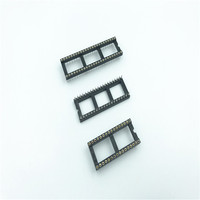 Connecteur adaptateur DIP pour CI 2,54 mm, longueur des broches = 11,5/14,3/17,8 mm, 1*40P 2*40P, CE ROHS