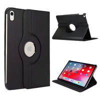 Étui à rabat rotatif à 360° en cuir PU avec support multi-angles et coque de protection pour iPad 10e génération 10.9, 11e génération 11 A16 2025, Mini 6, 5, 4