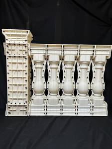 Hotel Pré-fabricada Cerca Concreto Trilhar Moldes De Vendas De Plástico Decorativo Moldes - Product Image 3