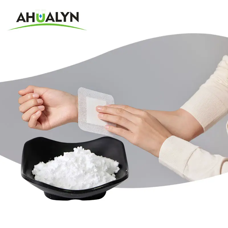 Ahualyn sụn tự nhiên sửa chữa nguyên liệu Halal 99% CAS 38899 d-glucosamine Sulfate 2NaCl Glucosamine Sulfate bột