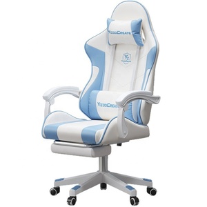 High Quality Comfortable Ergonomic Reclining Leather PC Gaming <strong>Chair</strong> Modern Revolving Budget-Friendly Office Computer <strong>Chair</strong> - Product Image 1
