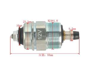 Высококачественный топливный запорный электромагнитный клапан 12 В для вилочного погрузчика <span class=keywords><strong>Toyota</strong></span> 1DZ 1Z 2Z 15Z с 22390-76006-71 - Product Image 3