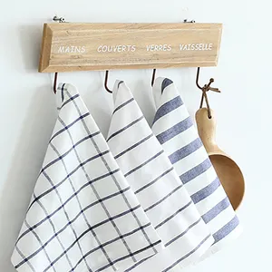 2023 bán buôn nhà bếp trà khăn tùy chỉnh in 100% cotton hoặc Linen Khăn trà