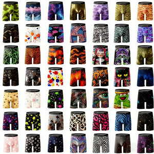 Boxer da <span class=keywords><strong>Uomo</strong></span> Personalizzati con Logo Antibatterico, Stampa Digitale 3D, Costume da Bagno, Taglie Grandi, Intimo di Design - Product Image 1