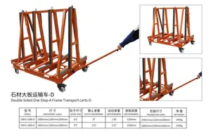 Special Hot Selling Various Good Quality Display Stand Double Sided Granite Transport A-Frame Cart