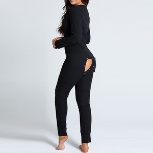 Winter Christmas <strong>One</strong> Piece Pajamas Women Cotton Print Matching Sleepwear Valentines Day Night Jumpsuit <strong>Pyjamas</strong> - Product Image 6