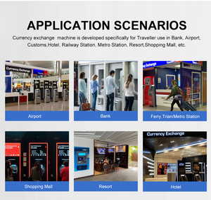 स्वयं सेवा सिक्का नकद परिवर्तन मशीन मुद्रा विनिमय एटीएम स्वचालित विदेशी मुद्रा विनिमय मशीन - Product Image 6