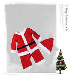 Ensemble de costumes pour enfants MS, tenue de Père Noël pour tout-petits garçons et filles, parfait pour les fêtes de Noël, les jeux de rôle et les séances photo - Product Image 5