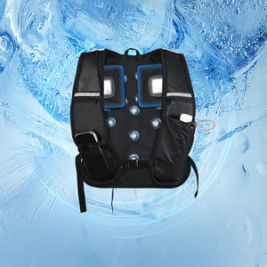 Fabbrica estate all'aperto prevenzione mezza manica abiti da lavoro di raffreddamento gilet ventilatore <span class=keywords><strong>tipo</strong></span> <span class=keywords><strong>2</strong></span> - Product Image 1