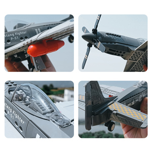 Offre Spéciale – <span class=keywords><strong>Avion</strong></span> de Chasse P-51 Mustang de l'Aviation Militaire Wange – Nouveau Modèle en Plastique – Jouet de Construction de Bataille Aérienne de la Seconde Guerre Mondiale - Product Image 3