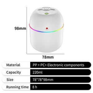 2026 New Usb Desktop Car Mini Air <b>Humidifier</b> for Home Use - Product Image 5