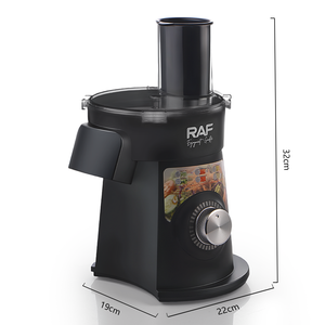 Coupe-légumes électrique multifonctionnel 300W avec grande fente d'alimentation et lames détachables pour une préparation rapide des repas <span class=keywords><strong>à</strong></span> la maison - Product Image 6