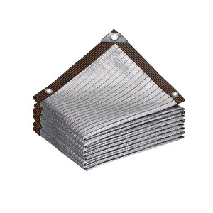Kailizi Shade Sail 3x4 Meters Aluminum Woven UV Stabilized Square Breathable Shading Netting For Courtyards - Product Image 1
