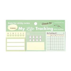 Bloc-notes adhésifs miniatures – Série de notes quotidiennes – Blocs mémo simples, basiques et polyvalents pour étudiants – Papeterie pour messages et rappels - Product Image 6