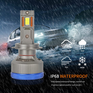 ระบบไฟส่องสว่างอัตโนมัติแบบกันน้ำเต็มรูปแบบ IP68 190w 6000k อุปกรณ์เสริมรถยนต์ 9003 H11 H7 Hb3 H4 9005 หลอดไฟหน้ารถยนต์แบบ LED - Product Image 4