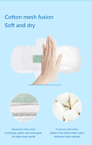 Biologische Katoenen Maandverband Hoge Kwaliteit Private Label Hygiëneproducten Super Absorberende Groothandelsprijs - Product Image 3