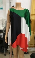 Robe drapeau sexy USA PUERTO RICO JAMAÏQUE Pride Rican jamaïcain Rasta Cape adulte femme