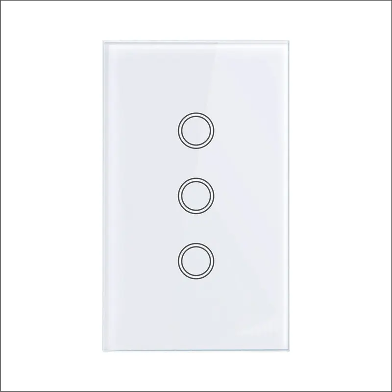 Dokunmatik anahtarı abd AU 1/2/3/4gang OEM duvar anahtarları ev ışık anahtarı ev Villa otel için RoHS CE ile