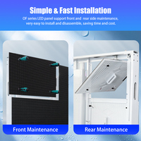 Pantalla LED P10 Never Black para Eventos Inteligentes, IP65 para Exteriores, Fija, 3D Visible a Simple Vista, Pantalla LED para Centros Comerciales, Montada en Pared