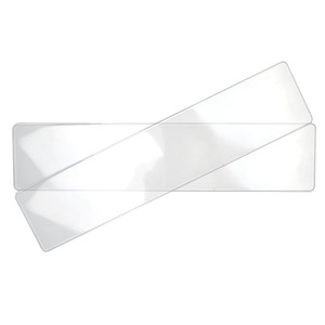 Cadre de plaque d'immatriculation personnalisé, couverture transparente pour plaque d'immatriculation pour la protection contre la poussière et la pluie, film de protection pour plaque d'immatriculation 52*11.5CM - Product Image 2